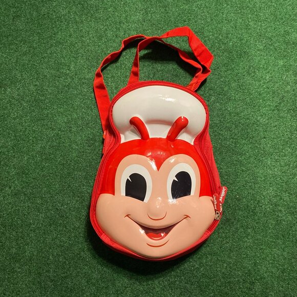 Jollibee Mascot Head Cross-body Shoulder-Bag - Picture 1 of 4
